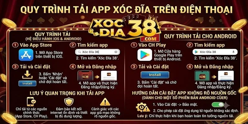 Tải app xóc đĩa online trên điện thoại cho thành viên mới